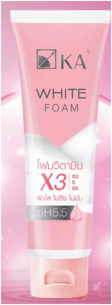 KA White Foam Sữa Rửa Mặt Sáng Da KA